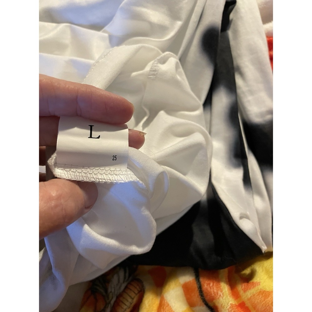 Black White Maxi Dress Large - Picture 4 of 5